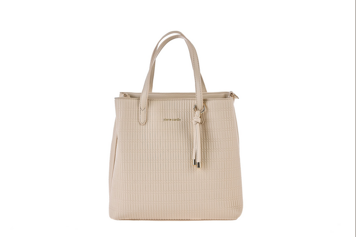 BORSA A MANO CON TRACOLLA IN ECOPELLE PIERRE CARDIN