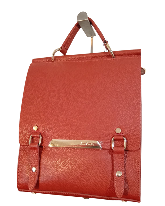 Borsa/Zaino in Pelle Dollaro Pierre Cardin – Made in Italy